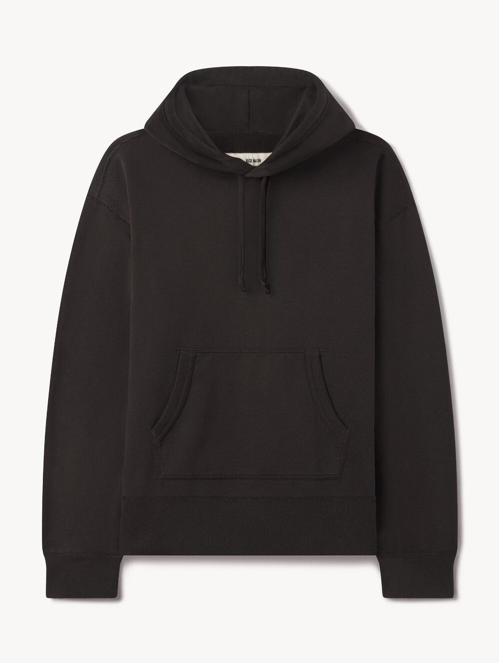 Buck Mason Vintage Black Sunfade Interloop Hoodie